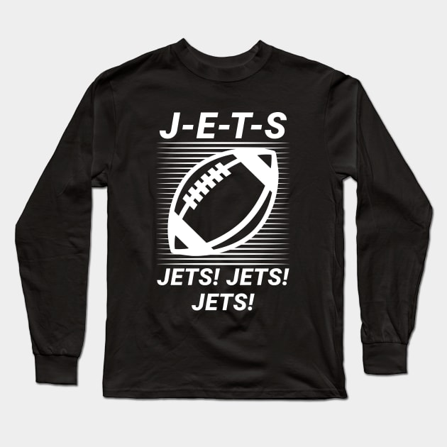 New York Jets Long Sleeve T-Shirt by vectrus